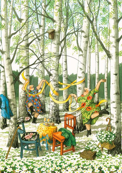 Inge Löök Large Postcard 36