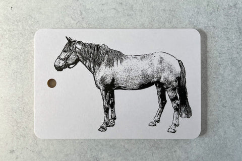 Horse Small Serving Board