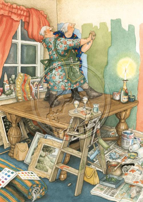 Inge Löök Large Postcard 64