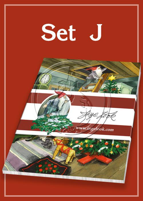 Inge Look Postcard Christmas Set