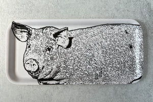 Pig Finnish Birch Tray