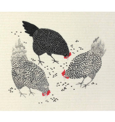 Swedish Dishcloth Vallila Chickens